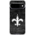 NFL New Orleans Saints Black & White Google Pixel 10 Clear Case